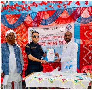 पर्सामा मासिक रुपमा वृहत स्वास्थ्य शिविर गर्ने प्रतिबद्वता : तबरेज आलम