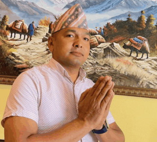 गैर आवासीय नेपाली संघ अमेरिकाको पश्चिम  क्षेत्रीय अध्यक्षमा उमेदवारी दिदै समाजसेवी विष्णु के.सी.