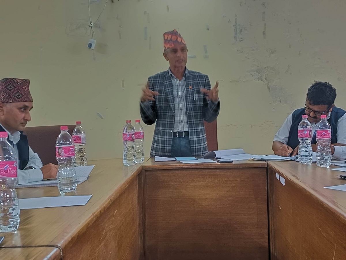 महामारीको लागि पूर्ण तयारीमा रहन जि. स .स. कास्की प्रमुख पौडेलको आग्रह