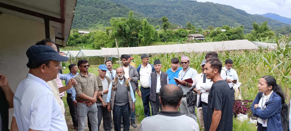 प्रधानमन्त्री कृषि आधुनिकीकरण परियोजना कास्कीका  योजनाको अनुगमन