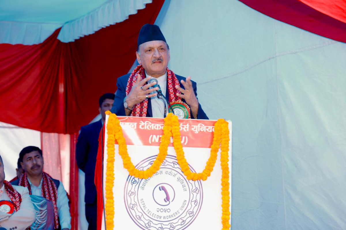 टेलिकमको क्षमता वृद्धिका लागि व्यवस्थापन र श्रमिकको एउटै लक्ष्य हुनुपर्छ : अर्थमन्त्री महत