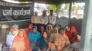 गौर हत्याकाण्ड पीडित ५ दिनदेखि धर्नामा