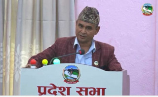 बुढिखाेला पुल निर्माण कार्य अधि बढाउन प्रदेश सरकारलाई ध्यानाकर्षण गराउँदछु : सांसद कार्की