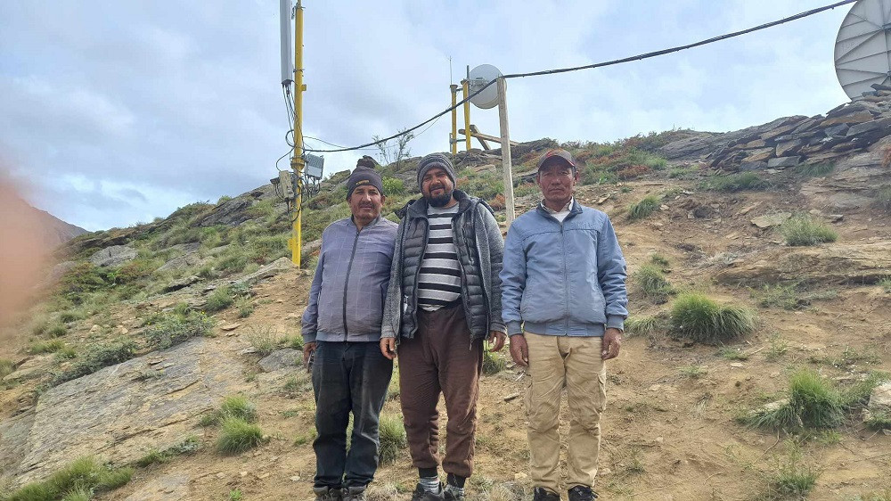 हुम्लाको लिमीमा  नेपाल टेलिकमको 4G सेवा सञ्चालन