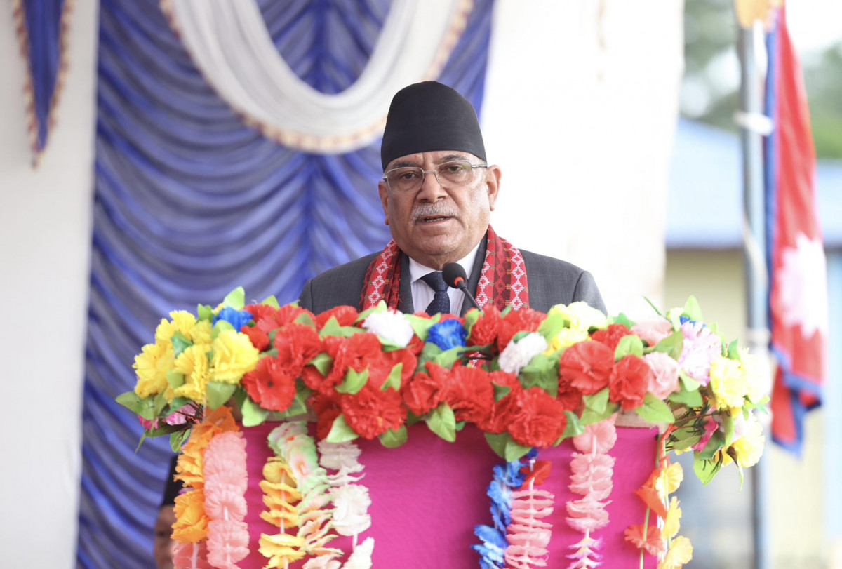 प्रतिक्रान्तिकारीहरुलाई पूरै परास्त गर्ने जिम्मा क्रान्तिकारीको काँधमा आएको छः प्रचण्ड