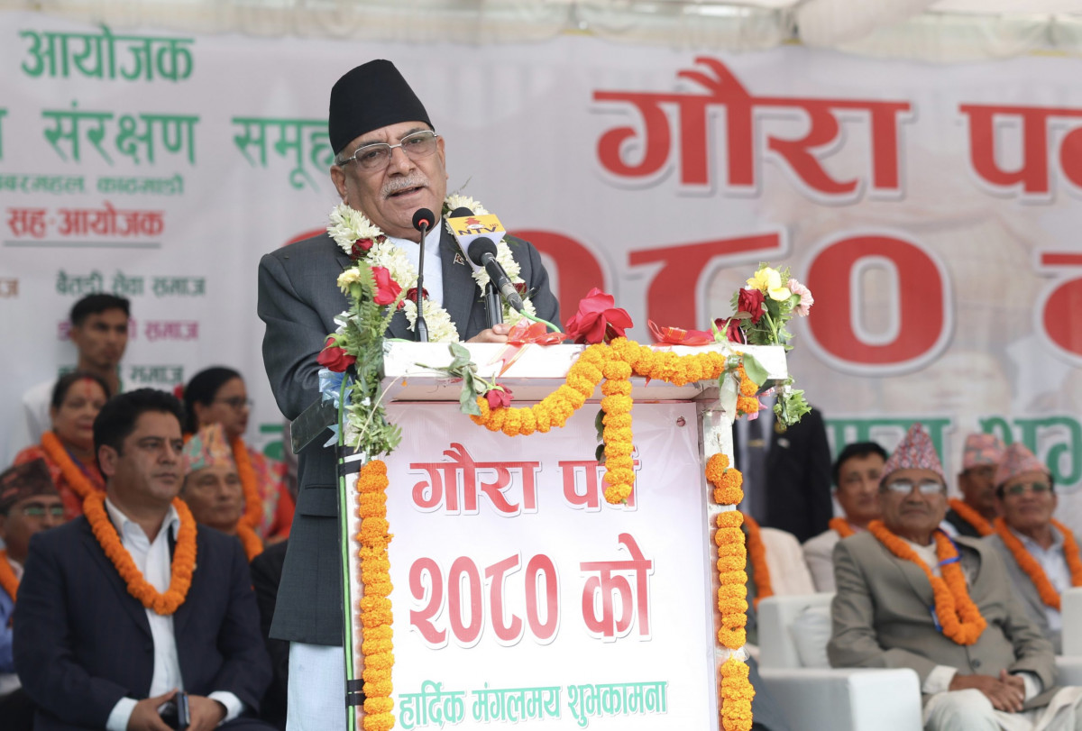 प्रशंसा संरक्षण समुहका अध्यक्ष अवस्थीको अध्यक्षतामा गौरा पर्व भव्यताका साथ काठमाडौंमा सम्पन्न