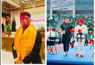 नेपाल इन्टरनेशनल तेक्वान्दोको कोषाध्यक्षमा रोल्पाका बिक्रम मगर निर्वाचित