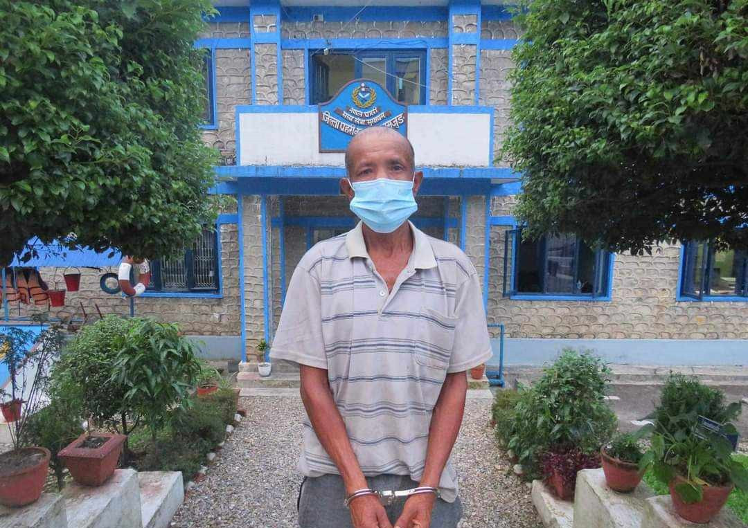 लम्जुङमा ७६ वर्षीय वृद्ध महिलालाई करणी गर्ने बाबुराम सार्की पक्राउ 