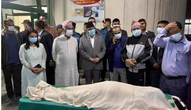 नेम्वाङको पार्थिव शरीर पार्टी कार्यालय राखिने