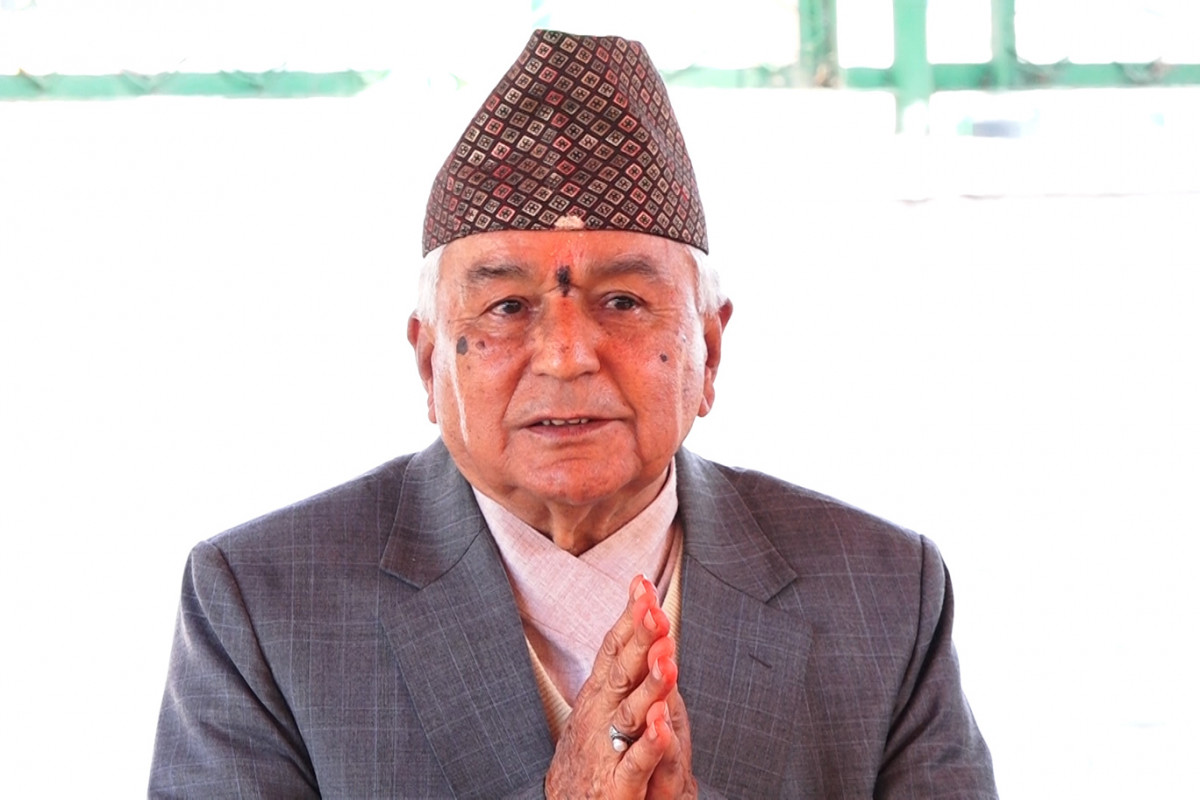 राष्ट्रपति पौडेलद्वारा इन्द्रजात्रा अवलोकन