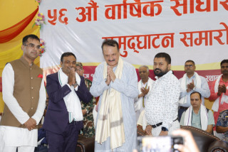 जनकपुर मधेश प्रदेशको आर्थिक केन्द्रका रुपमा विकसित हुँदैछः अर्थमन्त्री डा. महत