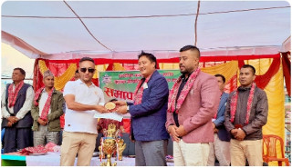 प्रथम तारकेश्वर नगर अन्तर वडा स्तरीय फुटबल प्रतियोगिता वडा नं ११ ले जित्यो, नगरप्रमुखद्धारा नगद र ट्रफि बितरण