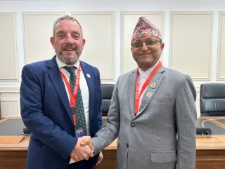 अध्यक्ष तिमिल्सिना र आयरल्याण्डको सिनेटका अध्यक्ष बुटिमेर बीच भेटवार्ता