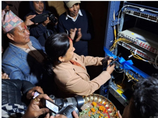 बंगलाचुली कमिरेचौरमा नेपाल टेलिकमको एफटिटीएच सेवा सुरु