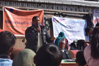 लायन्स क्लव ईन्टरनेस्नल  डिष्ट्रिक्ट काठमाडौंद्वारा जुम्लामा विद्यार्थीलाई शैक्षिक सामाग्री वितरण