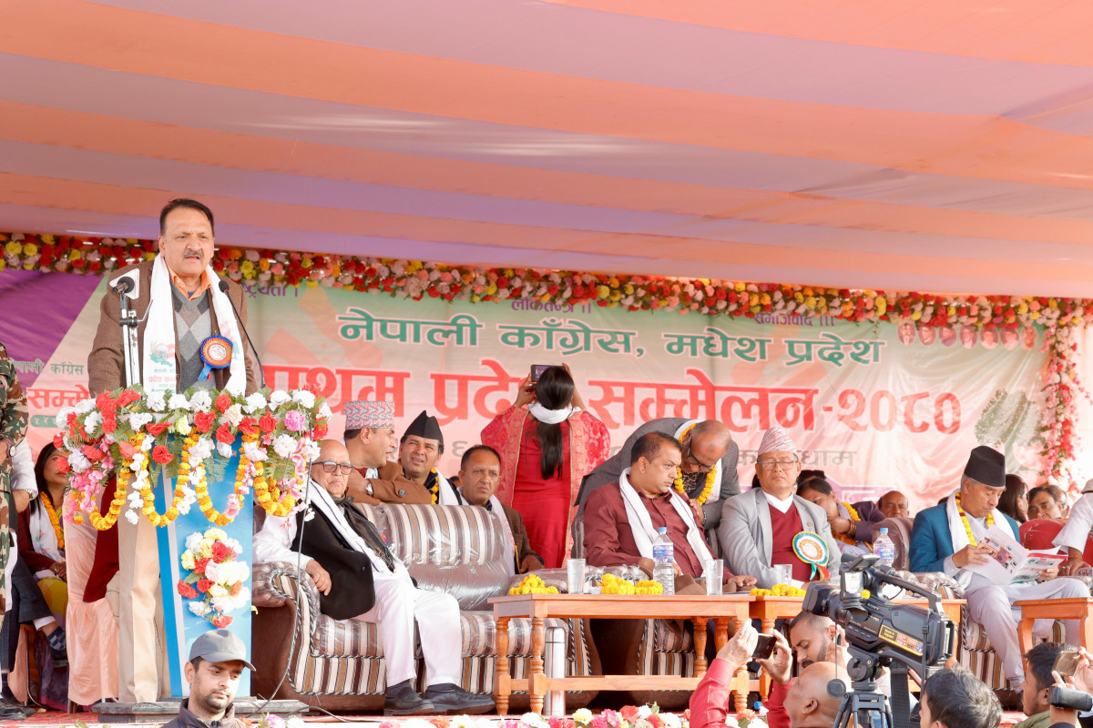 मधेश नेपाली कांग्रेसको आधारभूमि होः पार्टी प्रवक्ता तथा अर्थमन्त्री डा. महत