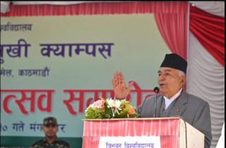 गाउँ रित्तिदै गएकामा राष्ट्रपति पौडेल चिन्तित
