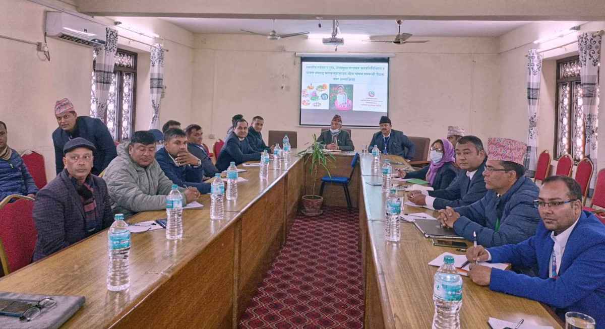 पोषण सचेतना अभियान संचालन गरौं : जिसस प्रमुख पौडेल