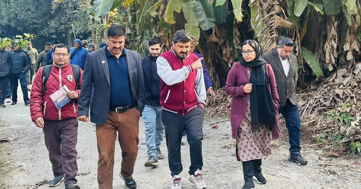 चितवनको पुंगी खोलाको सौन्दर्यीकरण र सीमांकनको काम तीव्र