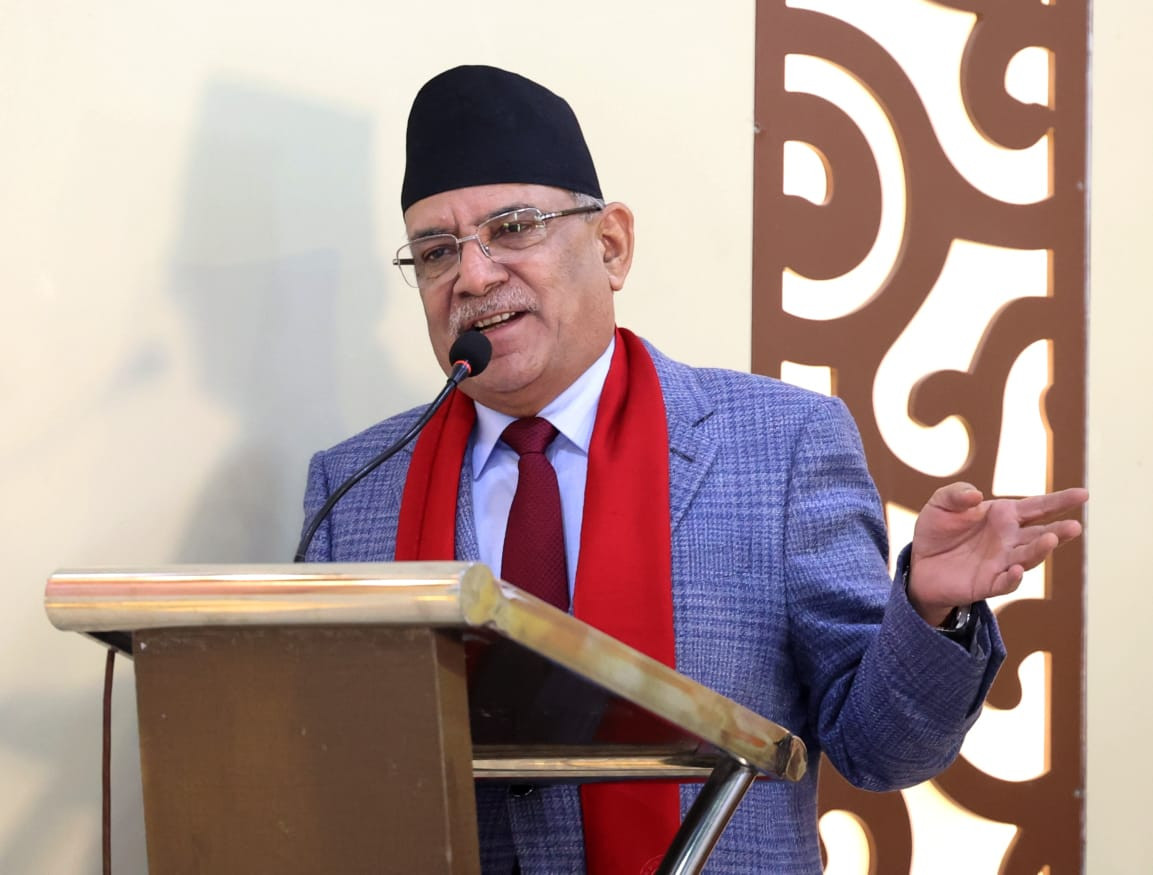 ‘देशभित्रै सम्भव छ’ भन्ने भाष्य निर्माण गरौँः प्रधानमन्त्री प्रचण्ड