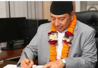 नवनियुक्त उपप्रधान तथा परराष्ट्रमन्त्री श्रेष्ठद्वारा पदभार ग्रहण