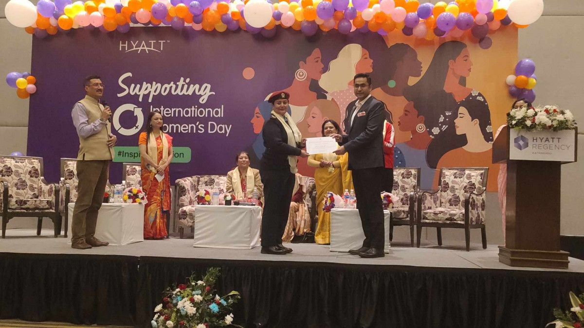 अन्तर्राष्ट्रिय महिला दिवसको अवसरमा हायात रिजेन्सीद्वारा अन्तरक्रिया तथा सम्मान कार्यक्रम आयोजना