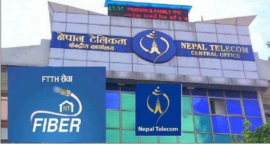 टेलिकमको एनटी फाइबर प्रयोग गर्दा मोबाइलमा दैनिक डाटा प्रयोग गर्न सकिने