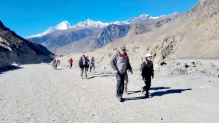 एक महिनामा अन्नपूर्ण क्षेत्रमा ३० हजार पर्यटक भित्रिए 