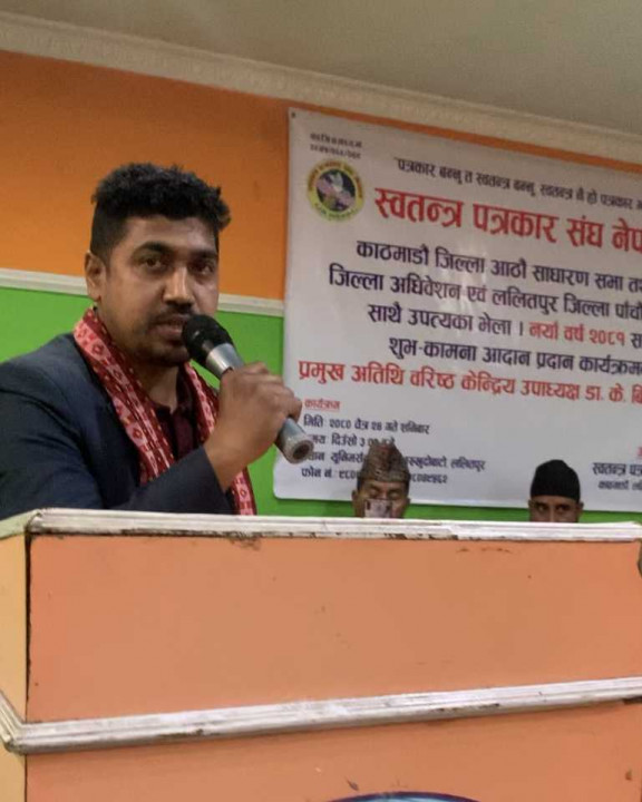 स्वतन्त्र पत्रकार संघ नेपाल काठमाडौं शाखाको छैठौ जिल्ला अधिवेशन तथा आठौ साधारण सभा सम्पन्न, अध्यक्षमा पाण्डे निर्वाचित