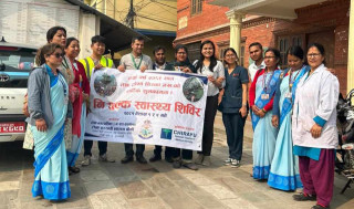सपनतिर्थ मेलामा आउने भक्तजनहरुलाई नि:शुल्क स्वास्थ्य शिविर
