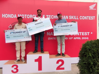 Honda Technician Skill Contest 2024 completed: technicians awarded