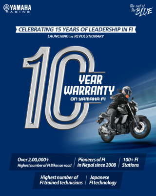 A Decade of Confidence: Yamaha Celebrates 15 Years of FI Legacy with a Groundbreaking 10-Year Warranty!
