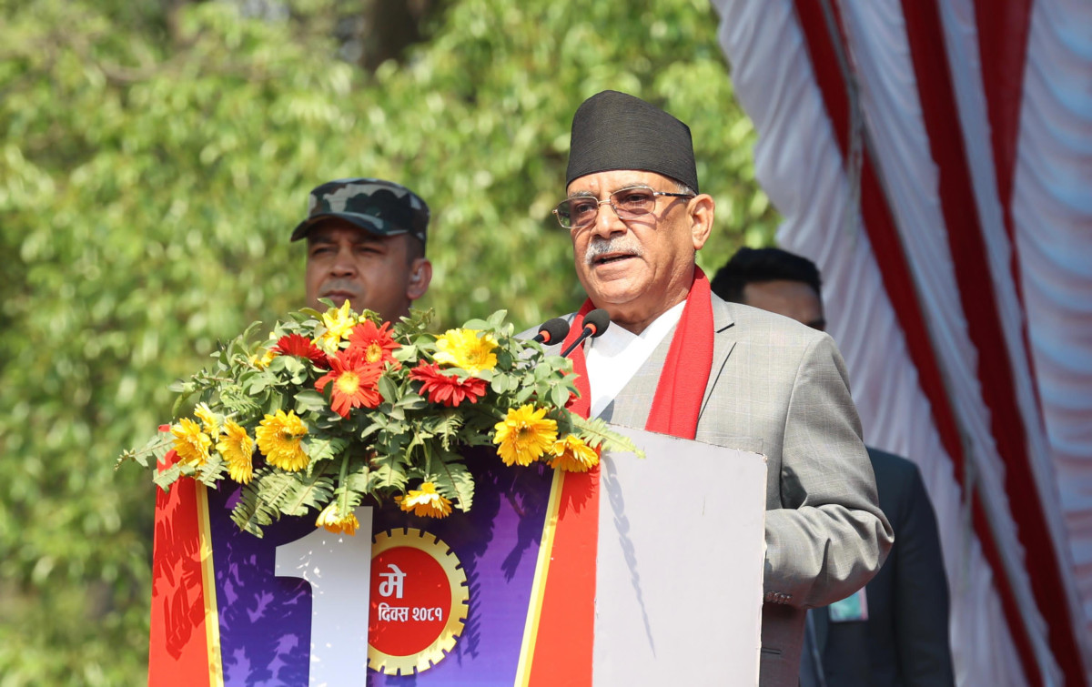 श्रमजीवीको अधिकार सुनिश्चित भएसँगै समृद्धि : प्रधानमन्त्री