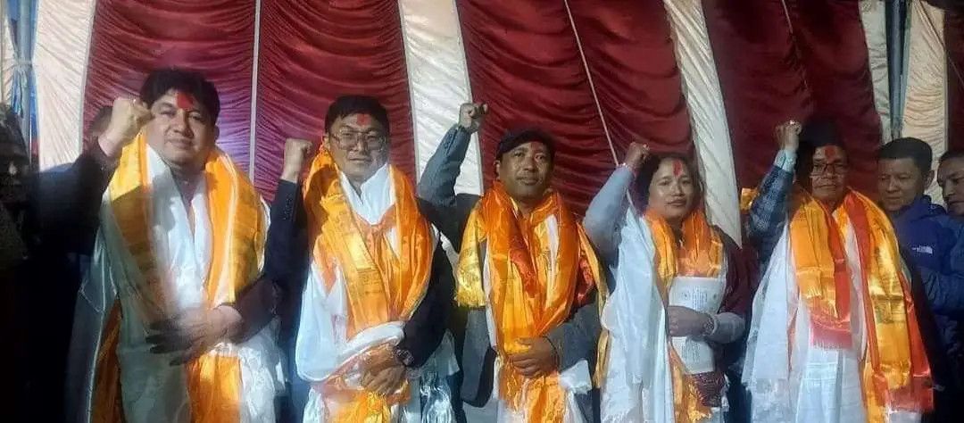 एमाले रसुवाको अध्यक्ष ढकाल सर्वसम्मत