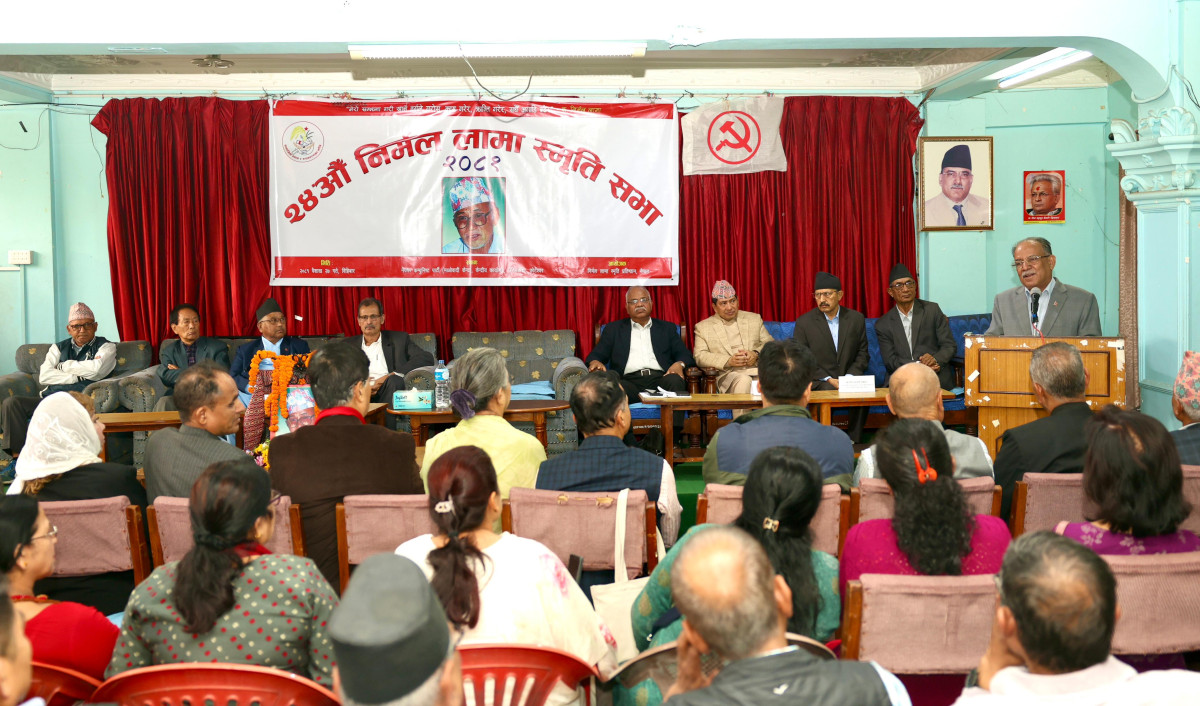 निर्मल लामा असल राजनीतिज्ञ हुनुहुन्थ्योः प्रधानमन्त्री