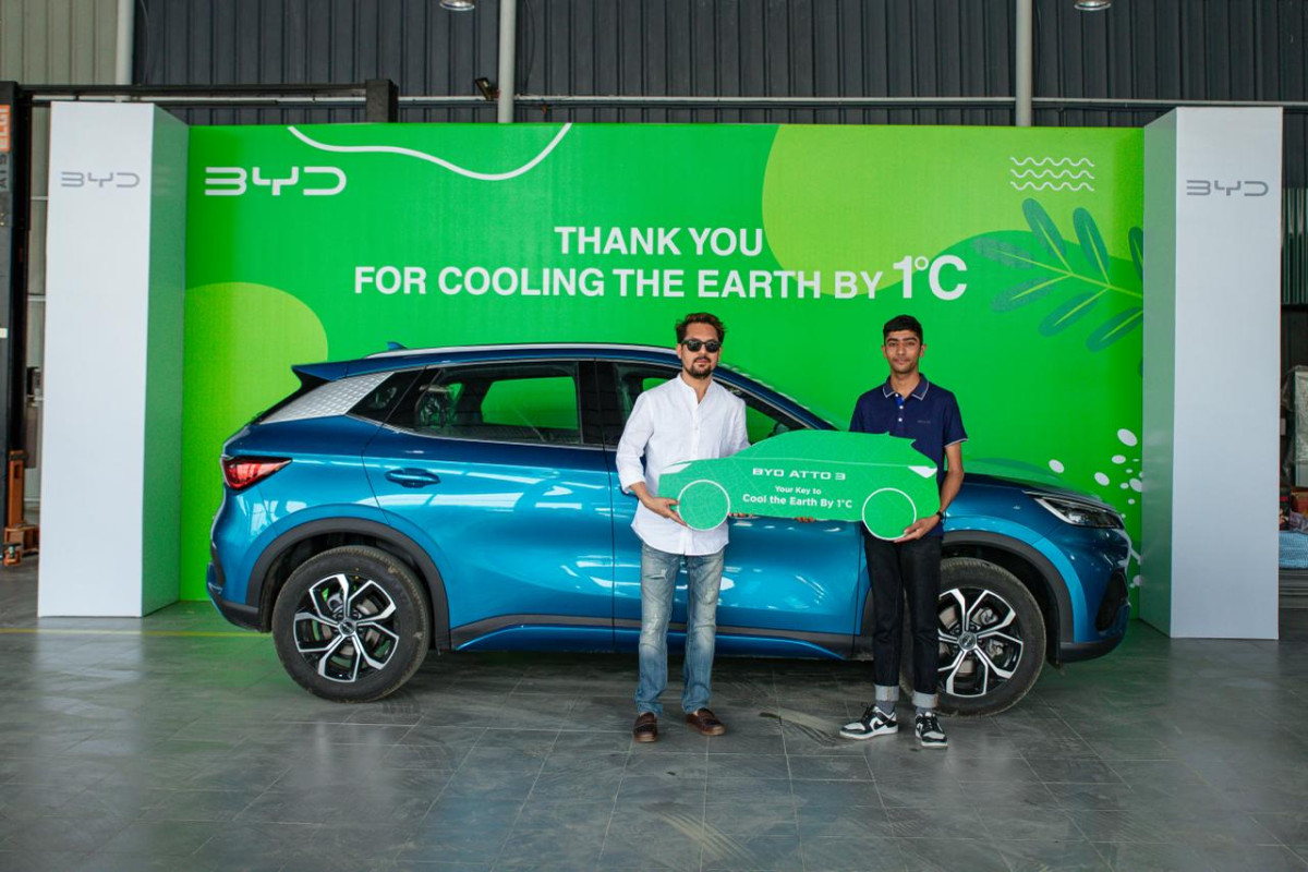 Cimex Inc. Pvt. Ltd. Sets Record with Single-Day Delivery of 50 BYD EVs, also unveiled a 7-Year-Old BYD e6 as RSA Vehicle