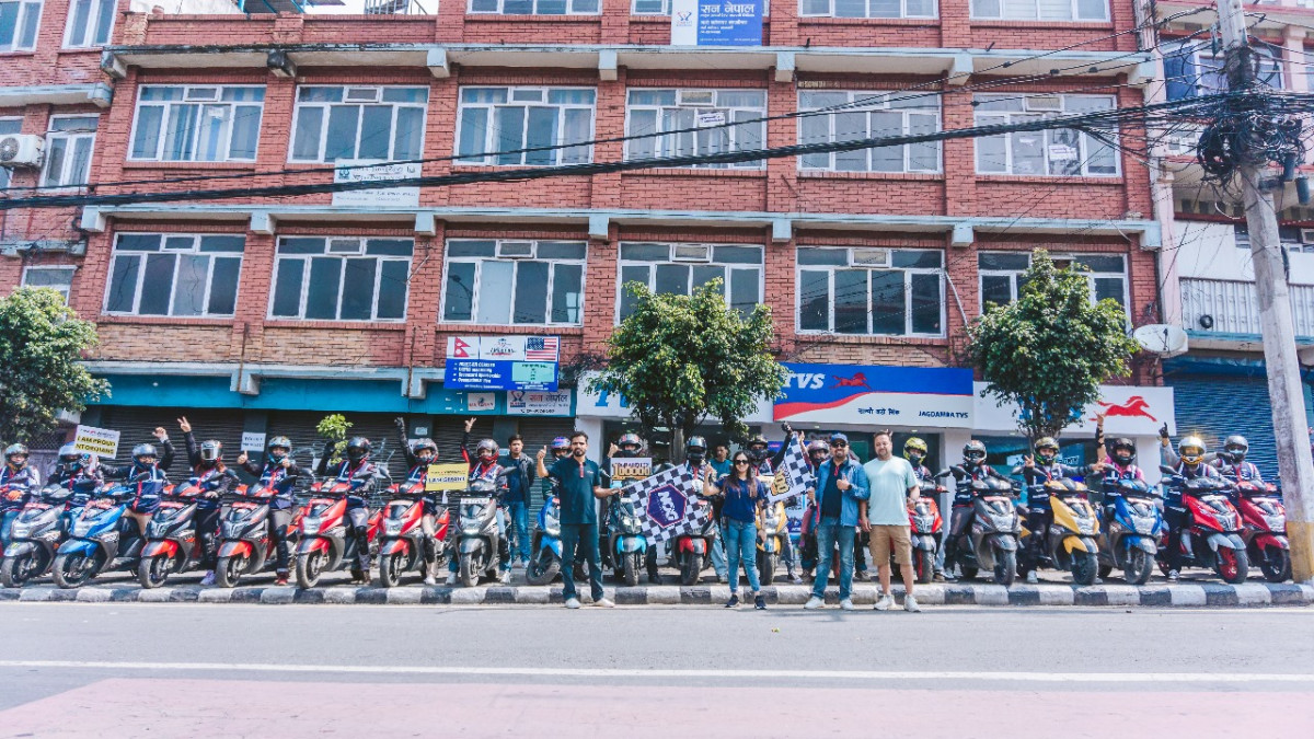टिभिएस एन्टर्क ओनर्स ग्रुप (एनओजी) राइडको दोस्रो च्याप्टर सम्पन्न