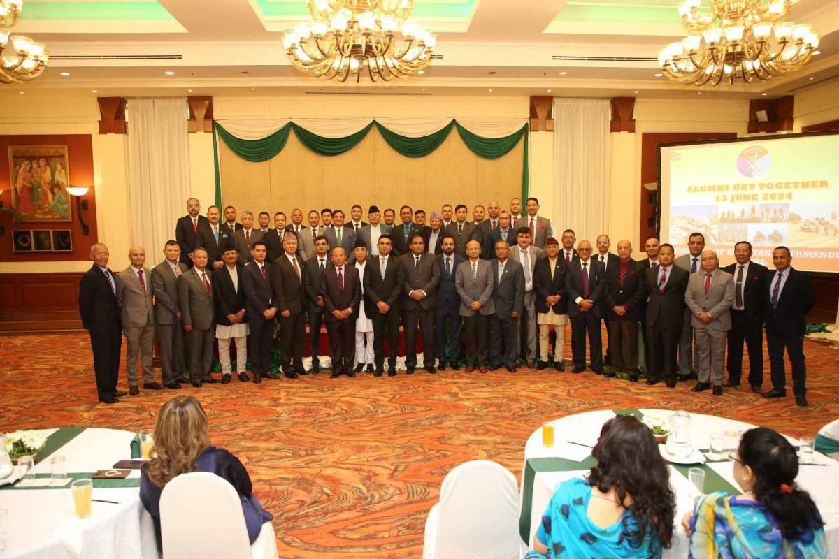 Pakistan Embassy organized Alumni gathering for Nepali Army officers