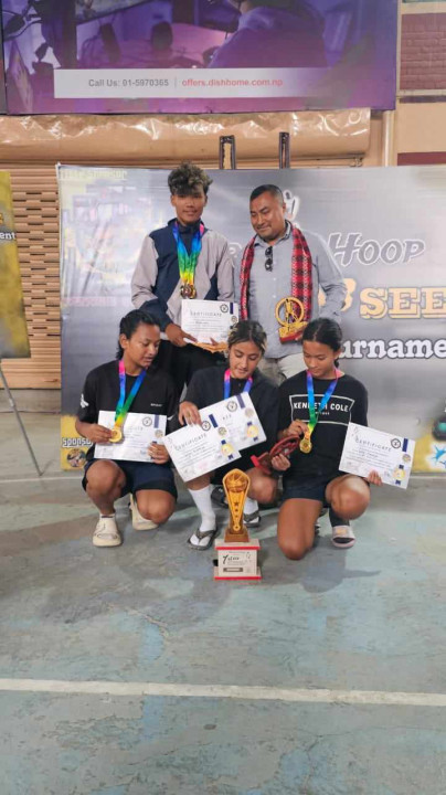 पुरुष र महिला बास्केटबल प्रतियोगिताको उपाधि इन्साईट भिजनलाई
