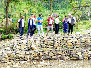 जिसस कास्कीद्वारा स्थानिय पूर्बाधार बिकास आयोजनाका योजना अनुगमन