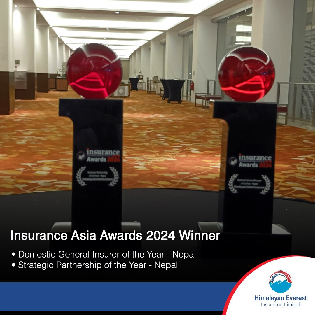Himalayan Everest Insurance (HEI) Brings Home Two Insurance Asia Awards This Year