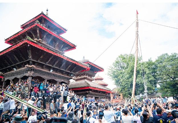 आज इन्द्रजात्रा पर्व मनाइँदै