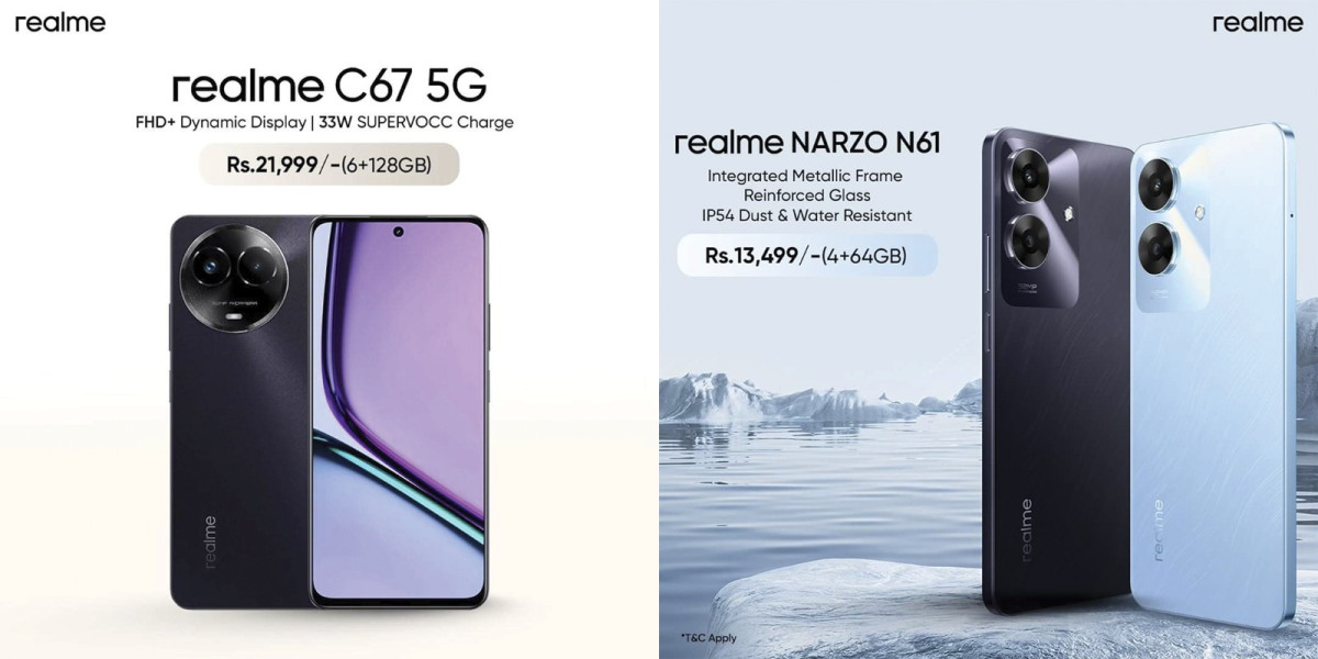 realme Launches realme C67 5G and Narzo N61 in Nepal