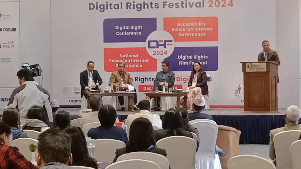 काठमाडौंमा तीन दिने ‘डिजिटल राइट्स फेस्टिवल’ : एआइ र कानुनबारे बहस
