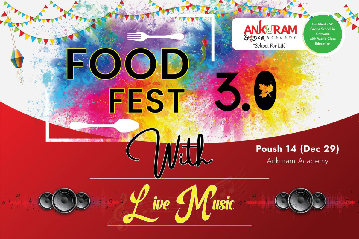 अङ्कुरम एकेडेमीमा भोली फुड फेस्टिवल र लाइभ म्युजिक कार्यक्रम