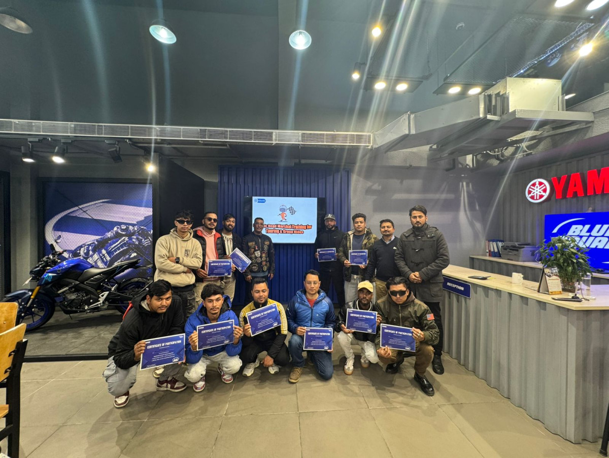 Yamaha Blue Streaks Chapter Leaders Receive Specialized Road Marshal Training