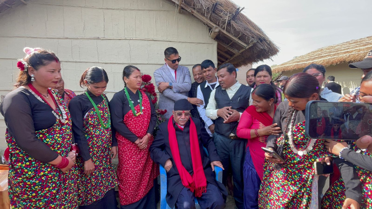बोटे समुदायको विकास लागि राज्यले विशेष कार्यक्रम ल्याउनुपर्छ: प्रचण्ड