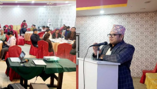 अपाङ्गता सम्बन्धी तथ्याङ्किय प्रतिवेदनका विषयमा  काठमाडौंमा एक  अन्तरक्रिया कार्यक्रम