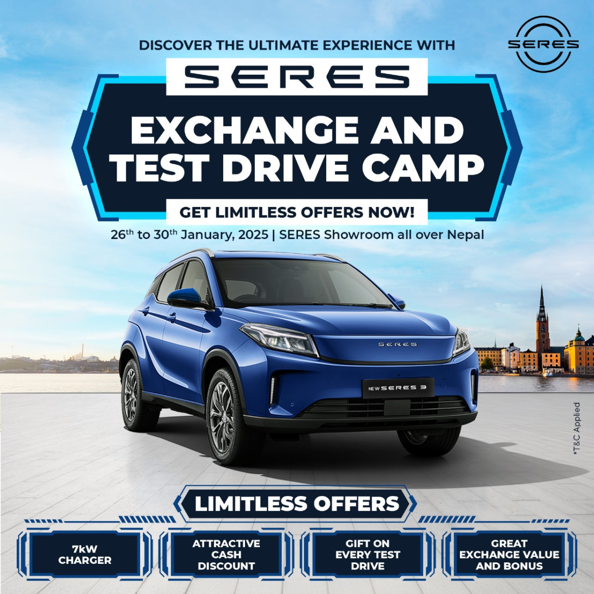 Seres Launches Limitless Experience with Exchange and Test Drive Camp Across Nepal