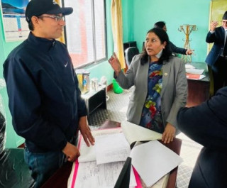शिक्षा मन्त्री भट्टराईद्वारा राष्ट्रिय किताबखानाको आकस्मिक अनुगमन